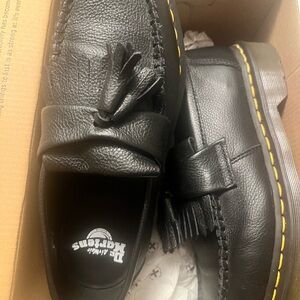 Dr. Martens Black Tassel Loafers